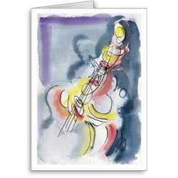 Jazz Painting III - card Jazz Painting III - card
