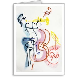 Jazz Trumpet - card Jazz Trumpet - card