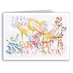 Jazz Drums VI - card Jazz Drums VI - card
