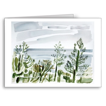 View from Ken Maree, near Gairloch - card