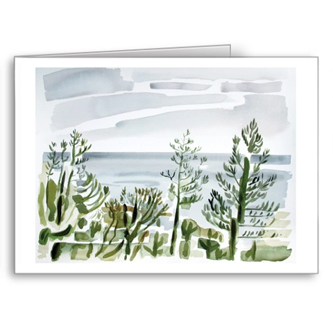 View from Ken Maree, near Gairloch - card