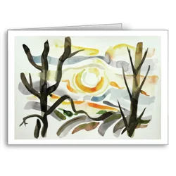 Sunset Woods - card