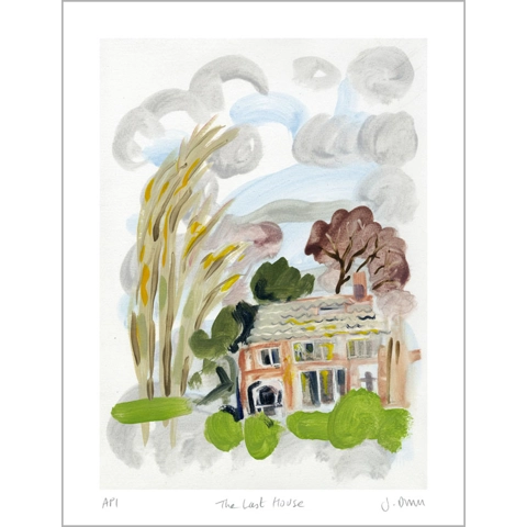 The Last House - print The Last House - print