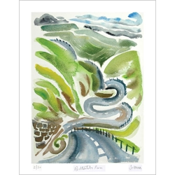 Buttertubs Pass - print