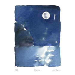 Moon - print