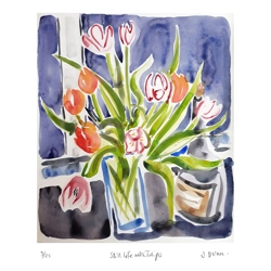 Still Life with Tulips ..