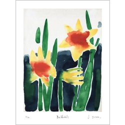 Daffodils - print