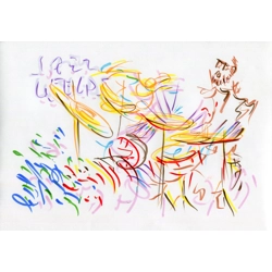 Jazz Drums VI - print