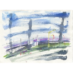 View from the M1, Magna..