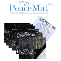 (20 Sheets) PeaceMAT Black Noise Dampening Mat 2mm