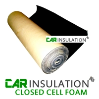 8 Sheets of (10mm) Closed Cell Foam 10mm Car Sound Deadening Foam Compressible Auto Sealing