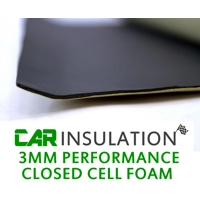 8 Sheets of (10mm) Closed Cell Foam 10mm Car Sound Deadening Foam Compressible Auto Sealing