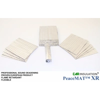 60 Large (2mm) Sheets PeaceMAT XR Car Sound Deadening Material Insulation