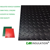 Black Camper Van Car Flooring Insulation and Sound Proofing Material 1.5m² Floorflex