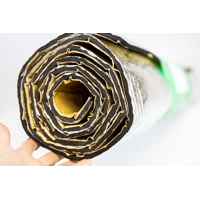 GlassMAT XR (10mm) Foil Faced Self Adhesive Van Liner Insulation 10mm Closed Cell Foam