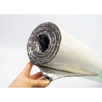 4.8m² Adhesive Bubble Foil Campervan Roof Insulation Kit Thermal Heat Proofing (3.7mm)