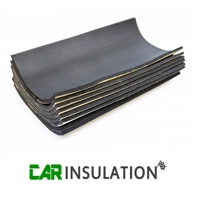 8 Sheets of (10mm) Closed Cell Foam 10mm Car Sound Deadening Foam Compressible Auto Sealing