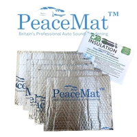 2 x Sheets Sound Deadening for Car, Van, (2mm), PeaceMAT XR