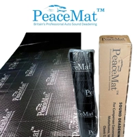 6m Roll of PeaceMAT™ XR Flexible Alu Butyl Panel Dampening Deadener BLK