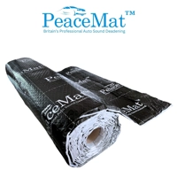 6m Roll of PeaceMAT™ XR Flexible Alu Butyl Panel Dampening Deadener BLK