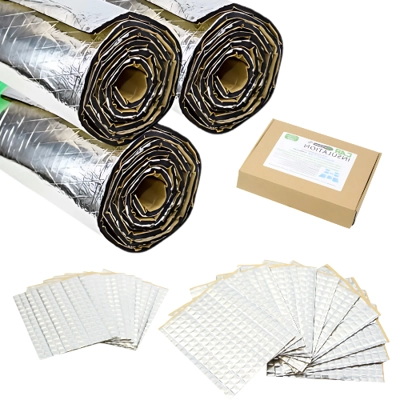 Large LWB Camper Van Insulation Kit & Sound Deadening T5, T2, T4