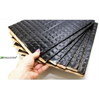 Sound Deadening Roll Mat PeaceMAT XR Black Car or Van Noise Dampening, 3m