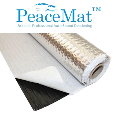 4m Sound Deadening Mat Bundle Pack Butyl 2mm PeaceMAT XR f..