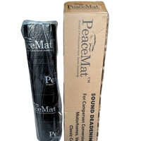 6m Roll of PeaceMAT™ XR Flexible Alu Butyl Panel Dampening Deadener BLK