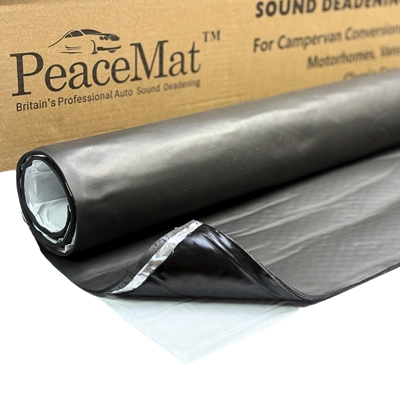 PeaceMAT™ PRO 2in1 Soundproofing Mat, 5mm Butyl + Closed Cell Foam Combined
