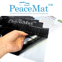 (20 Sheets) Sound Deadening Sheets Black Butyl 2mm, PeaceMAT XR New Edition