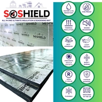 SOShield 20mm All in One Insulation and Sound Deadening Mat