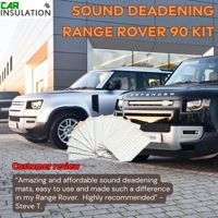 Land Rover 90 LWB Sound Deadening Kit Vibration Damping Sheets