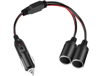 2-Way Cigarette Splitter Adapter