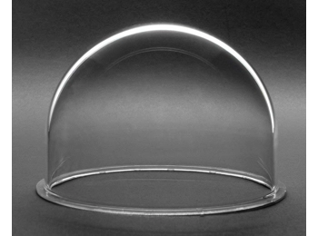 3.5" Clear Acrylic CCTV Dome