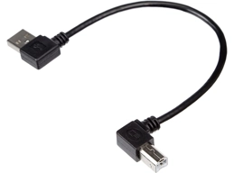 USB2.0 A to B 0.2m R/A