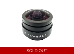 1.55mm All Sky Camera lens
