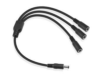 Power splitter cable - 1 male to 3 female