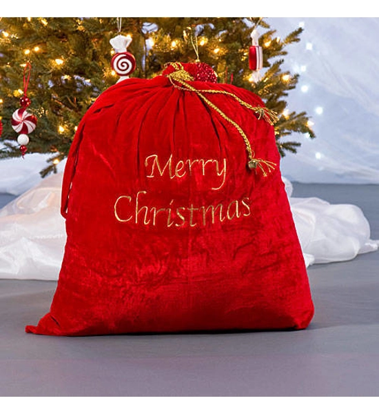 RED SANTA BAG
