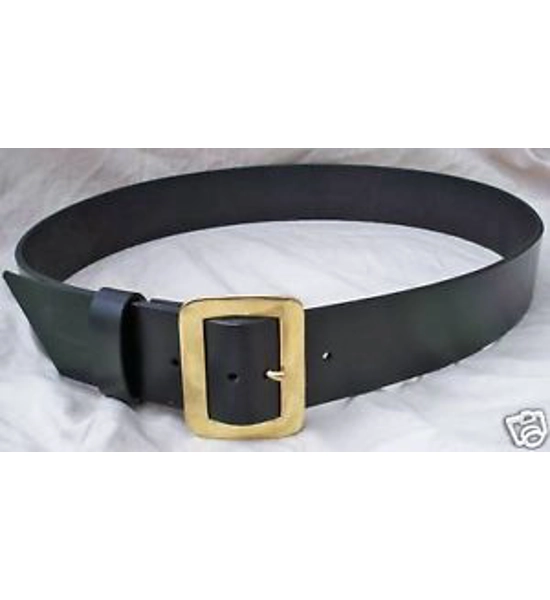 Santa belt and Buckle  leather