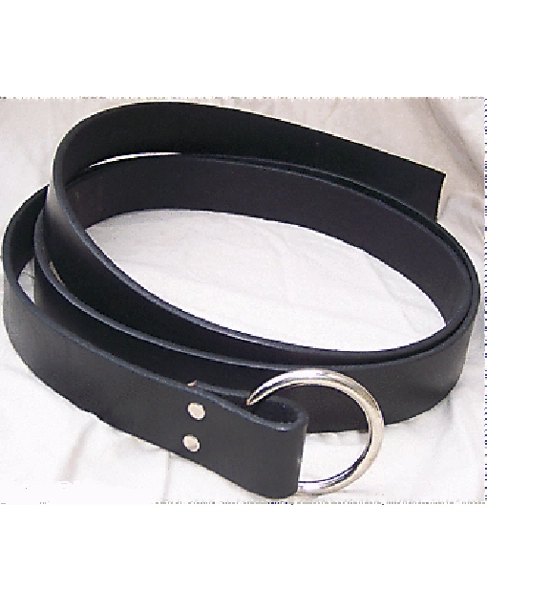 6' BLACK RING BELT