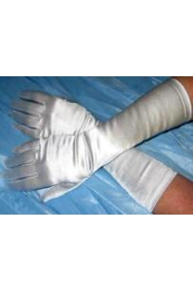 Satin Glove - Elbow Length pair