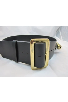 3 1/2 inch Santa Claus Belt custom made with bells