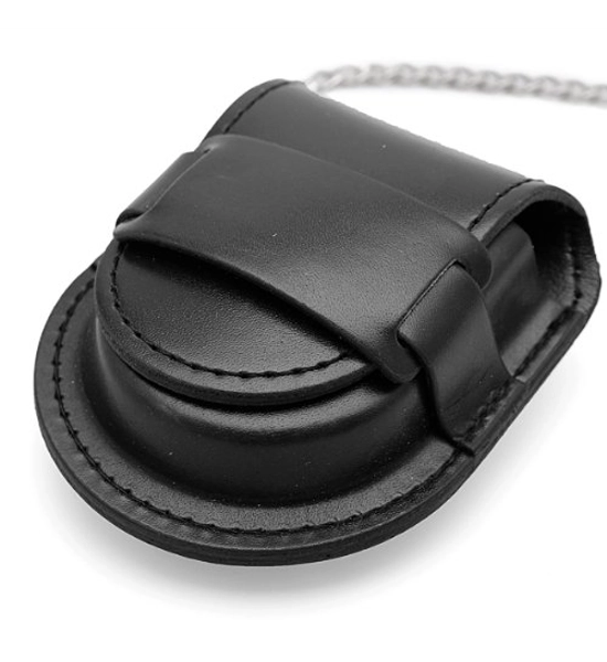 leather pocket watch holder belt