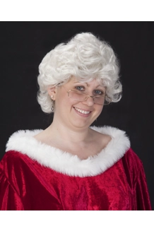 HALCO SHORT N NASTY MRS. CLAUS WIG