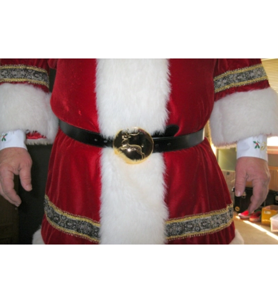 2 1/4 OR 3 1/2 INCH REINDEER BELT BUCKLE