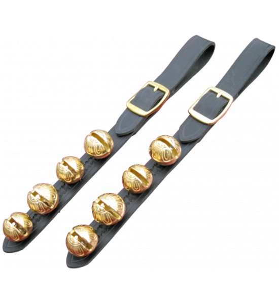 HAND MADE BELT BELLS - PROFRSSIONAL, LEATHER FINISHED set of 2