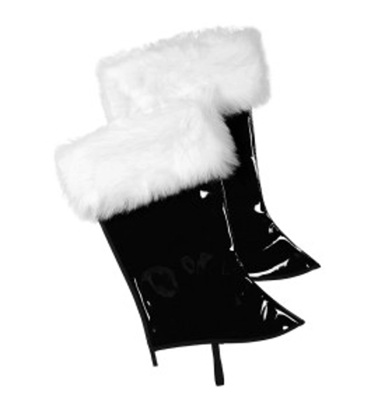 Patent Leather Boot Tops