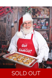 GOT COOKIES APRON RED