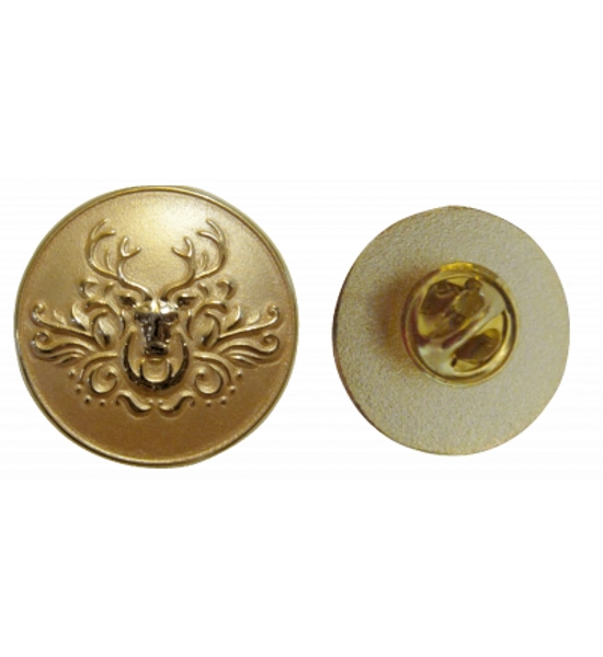 1 INCH REINDEER HEAD LAPEL PIN