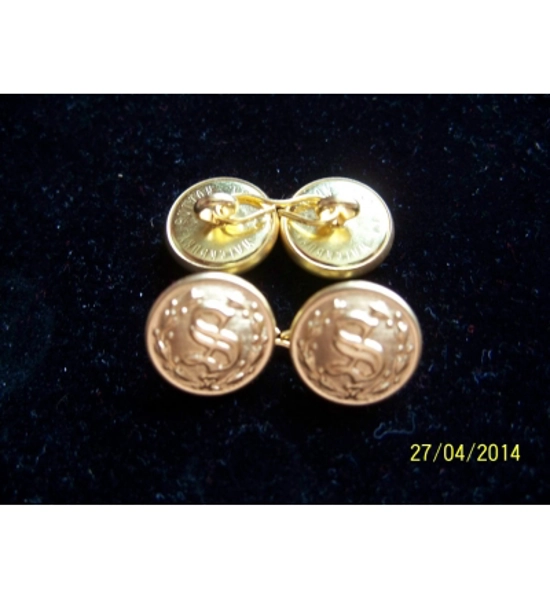 5/8 TWO SIDED "S" CUFF LINK SETS